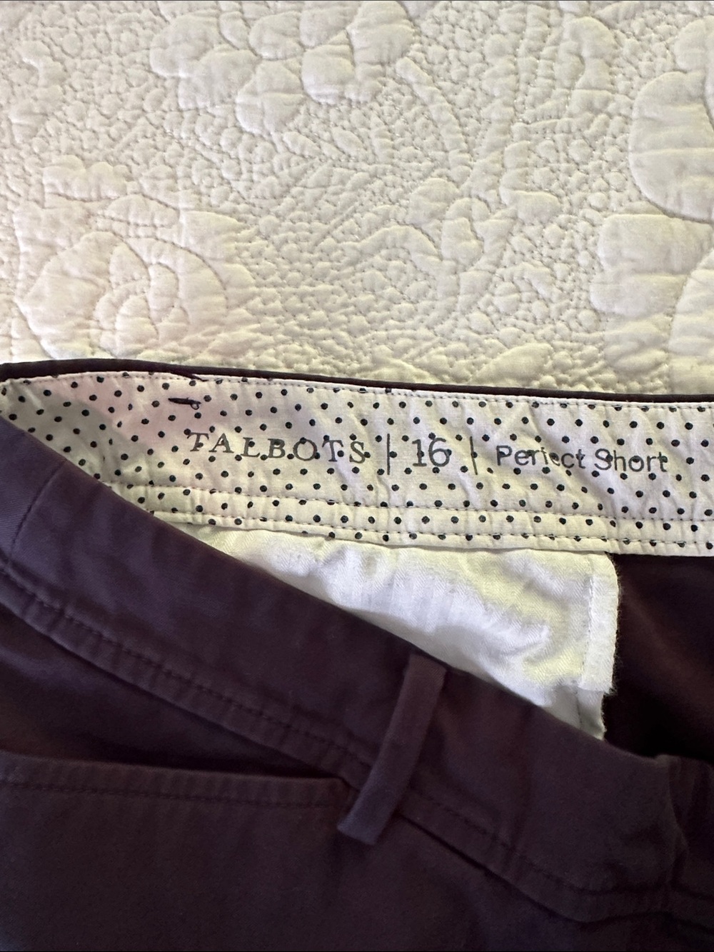 Talbots Perfect Short 10-1/2” - Picture 2 of 5